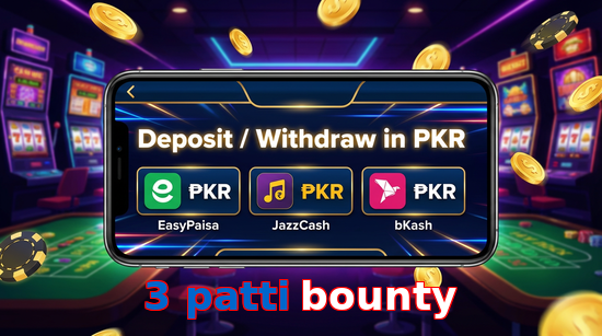 Game list for 3 Patti Bounty pk section