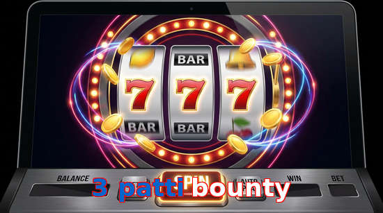 Main screen of 3 Patti Bounty slots page for PK players